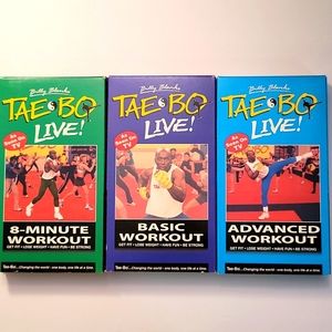 Billy Blanks Taebo Live VHS Workouts